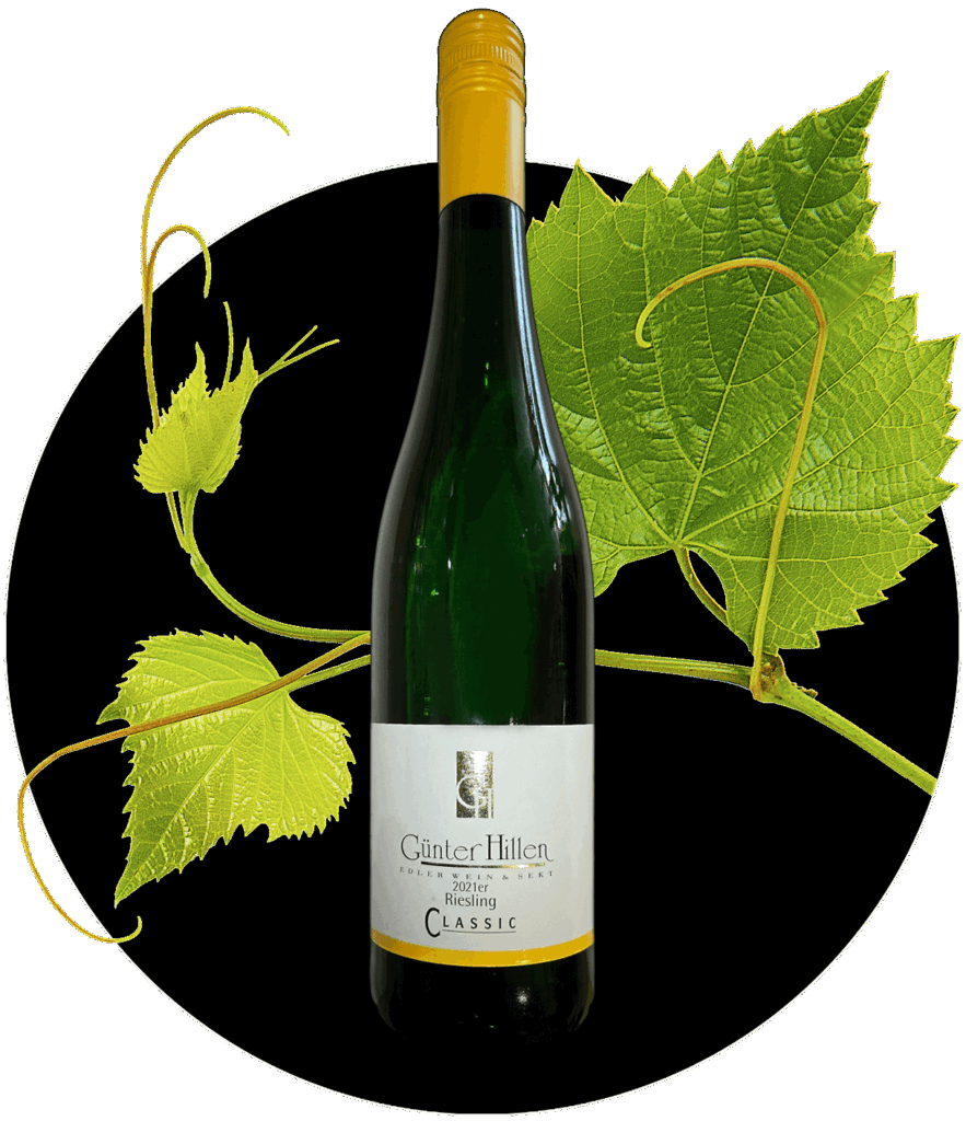 Riesling Günter Hillen Pünderich Classic Deutscher Qualitätswein QbA Mosel | WEIN HIPPIE